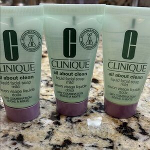 Clinique All About Clean Liquid Facial Soap - Mild Green